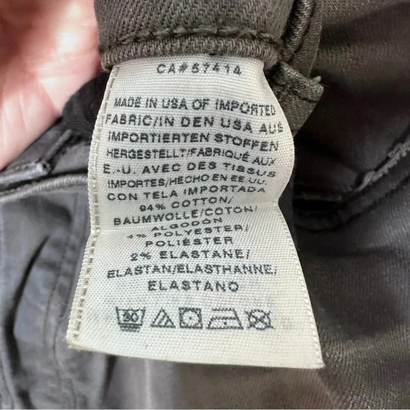 True Religion Mens Gray Rocco Relaxed Skinny Light Distressed Side Stripe Jeans - Picture 11 of 11